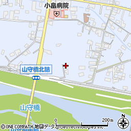 広島県福山市駅家町上山守88周辺の地図