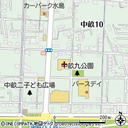 セリア倉敷中畝店周辺の地図
