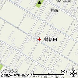 岡山県倉敷市連島町鶴新田2363周辺の地図
