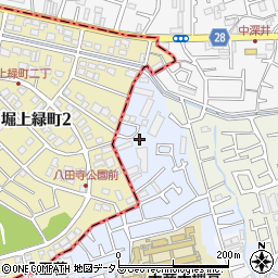 大阪府堺市中区堀上町224周辺の地図