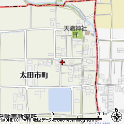 奈良県橿原市太田市町92周辺の地図