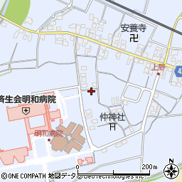 三重県多気郡明和町上野398周辺の地図