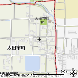奈良県橿原市太田市町90周辺の地図