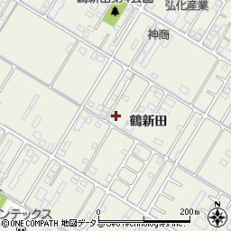 岡山県倉敷市連島町鶴新田2363-10周辺の地図