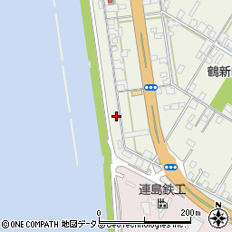 岡山県倉敷市連島町鶴新田3027-1周辺の地図
