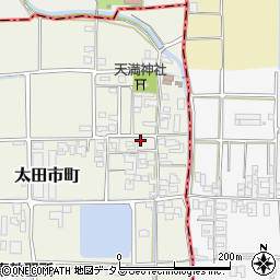 奈良県橿原市太田市町89周辺の地図