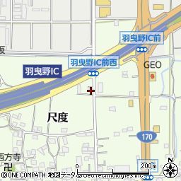 大阪府羽曳野市尺度32周辺の地図