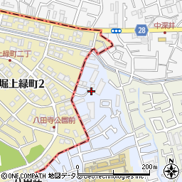 大阪府堺市中区堀上町224-10周辺の地図