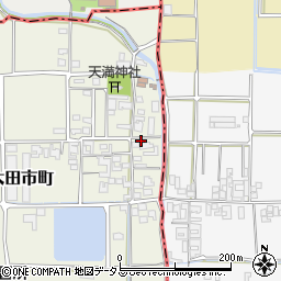 奈良県橿原市太田市町87周辺の地図