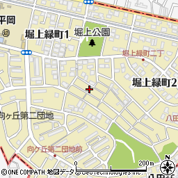 大阪府堺市西区堀上緑町周辺の地図