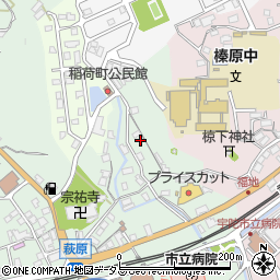 奈良県宇陀市榛原萩原890周辺の地図