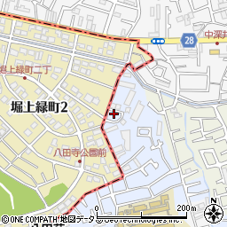 大阪府堺市中区堀上町224-20周辺の地図