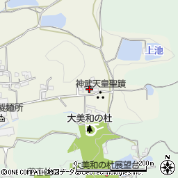 奈良県桜井市茅原225周辺の地図