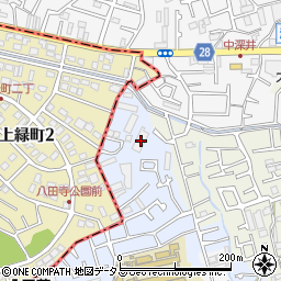 大阪府堺市中区堀上町217-1周辺の地図