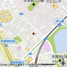 大阪府堺市中区深井清水町3955-4周辺の地図