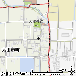 奈良県橿原市太田市町160周辺の地図