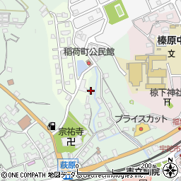 奈良県宇陀市榛原萩原1510周辺の地図