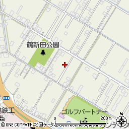 岡山県倉敷市連島町鶴新田2574周辺の地図