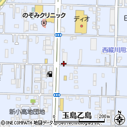 岡山県倉敷市玉島乙島7181周辺の地図