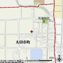 奈良県橿原市太田市町152周辺の地図