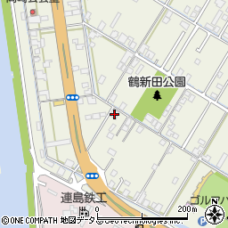 岡山県倉敷市連島町鶴新田2789-1周辺の地図