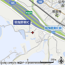 大阪府羽曳野市飛鳥458周辺の地図