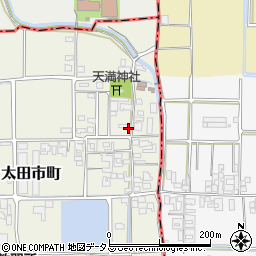 奈良県橿原市太田市町162周辺の地図