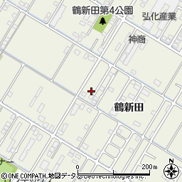 岡山県倉敷市連島町鶴新田2358-12周辺の地図