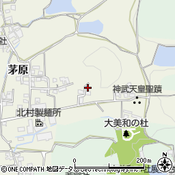 奈良県桜井市茅原330周辺の地図