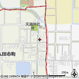 奈良県橿原市太田市町165周辺の地図