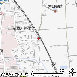 大阪府堺市東区日置荘原寺町306周辺の地図