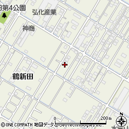 岡山県倉敷市連島町鶴新田2157-9周辺の地図