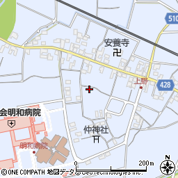 三重県多気郡明和町上野366周辺の地図