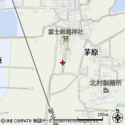 奈良県桜井市茅原546周辺の地図