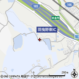 大阪府羽曳野市飛鳥389周辺の地図