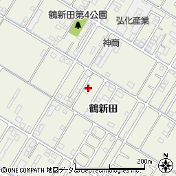 岡山県倉敷市連島町鶴新田2363-5周辺の地図