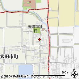 奈良県橿原市太田市町170周辺の地図