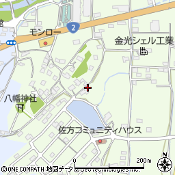 岡山県浅口市金光町佐方387周辺の地図
