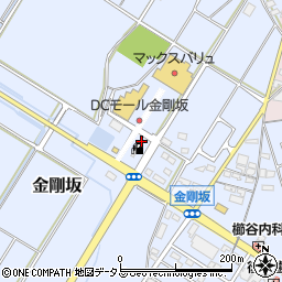 ファンタジスタＤＣモール金剛坂店周辺の地図