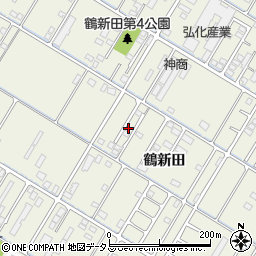 岡山県倉敷市連島町鶴新田2360-2周辺の地図