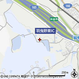 大阪府羽曳野市飛鳥382周辺の地図