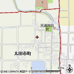 奈良県橿原市太田市町153周辺の地図