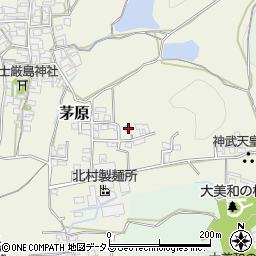 奈良県桜井市茅原305-6周辺の地図