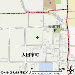 奈良県橿原市太田市町周辺の地図