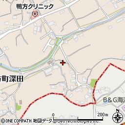 岡山県浅口市鴨方町深田2671周辺の地図