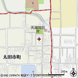 奈良県橿原市太田市町161周辺の地図
