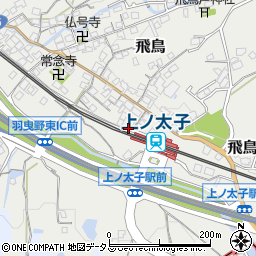 大阪府羽曳野市飛鳥810周辺の地図