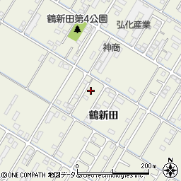 岡山県倉敷市連島町鶴新田2363-4周辺の地図