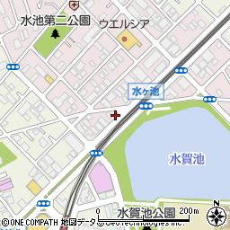 鹿嶋薬局　深井店周辺の地図