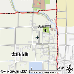 奈良県橿原市太田市町155周辺の地図